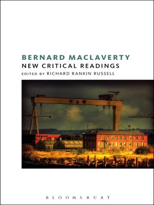 cover image of Bernard MacLaverty